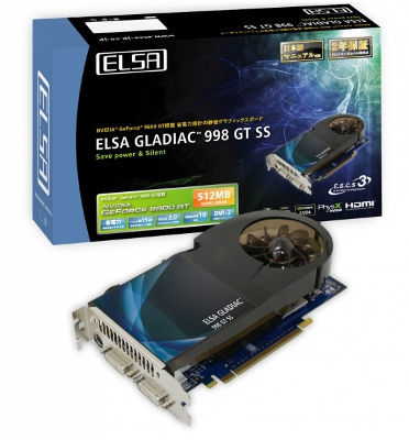 Elsa Gladiac 998 GT SS – тихая и мощная видеокарта