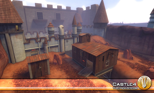 Team Fortress 2 - Обзор интересных пользовательских карт. Castle.