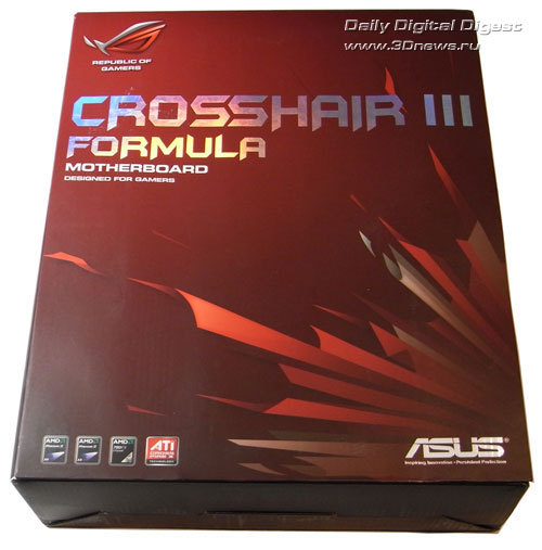 Мат.плата ASUS Crosshair III Formula на чипсете AMD 790FX (Часть 1)