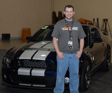 QuakeCon 2009: пацанчик оторвал себе Ford Mustang Shelby GT