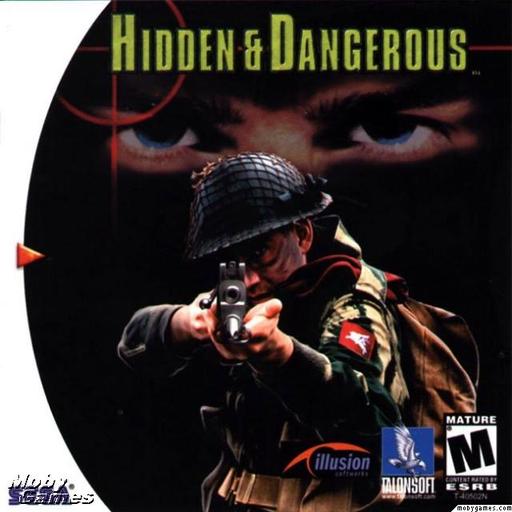 Hidden & Dangerous - Обложки зарубежных релизов игры. 