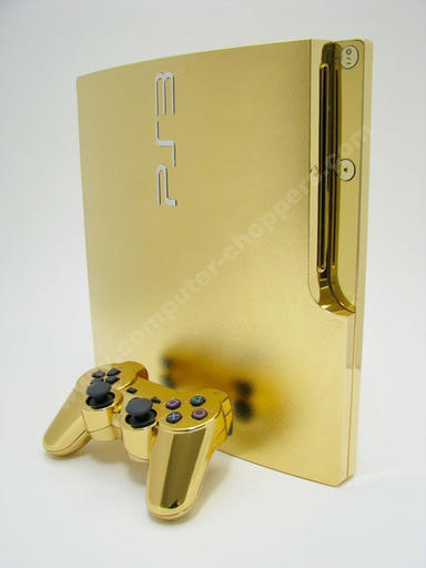 Игровое железо - Золотая PS3 Slim всего за 4.999$