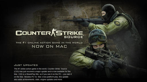 Counter-Strike: Source - Counter Strike Source на Mac + масштабное обновление для PC (обновлемся!)