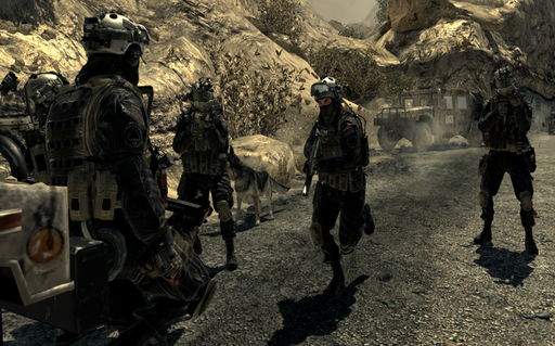Modern Warfare 2 - Работа на конкурс "Двойной удар"-Яблочко от яблони...
