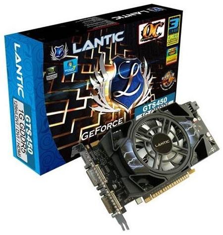 Игровое железо - Lantic Technology представила GeForce GTS 450 Thunder Edition 