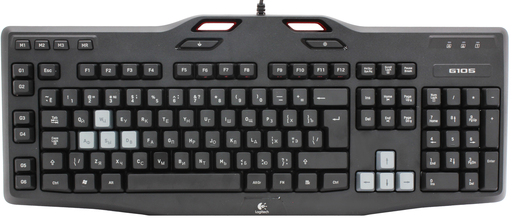 Игровая клавиатура G105 от Logitech. Простота и функциональность.