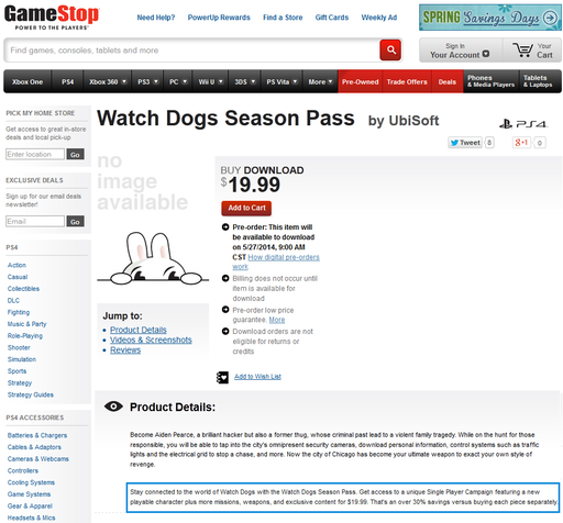 Watch Dogs - Season Pass для Watch Dogs позволит сыграть за нового персонажа