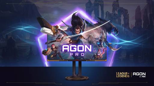 Игровое железо - AGON by AOC представляет первый в мире официальный игровой монитор для League of Legends: AGON PRO AG275QXL